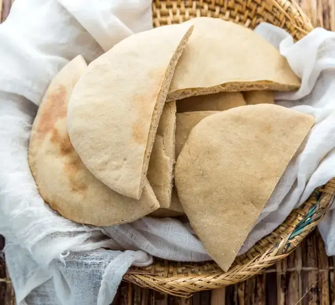 100 Percent Whole Wheat Pita Bread Recipe