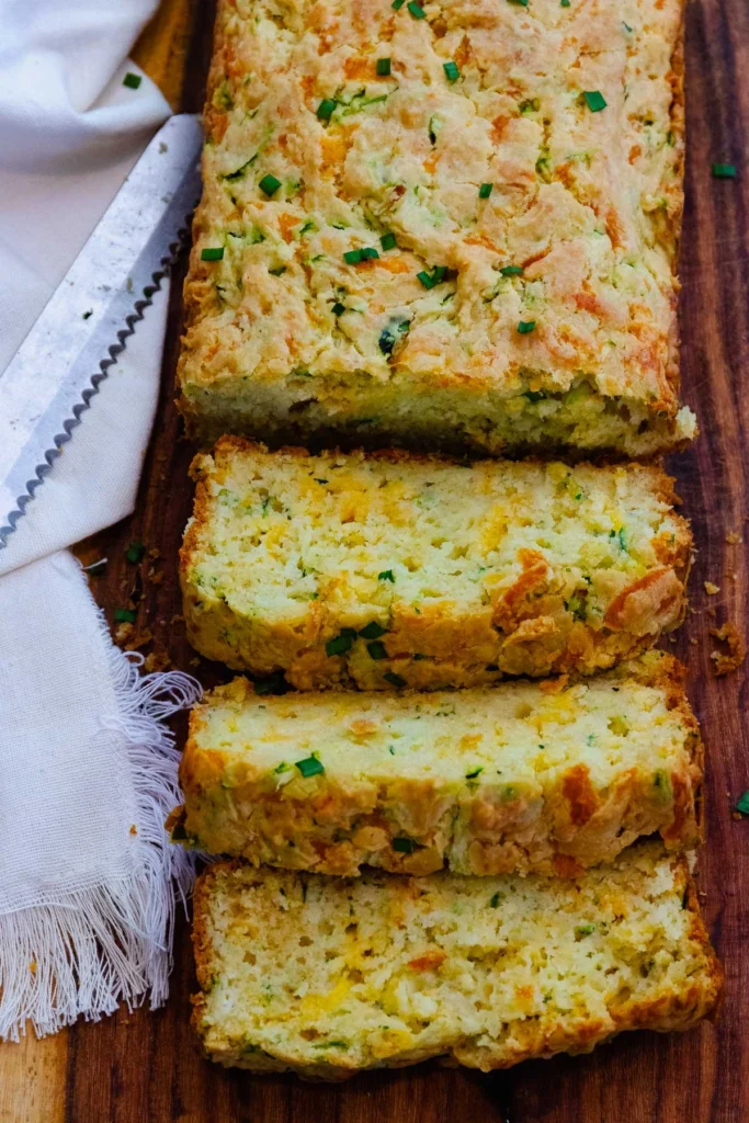 Cheesy Zucchini Bread Recipe