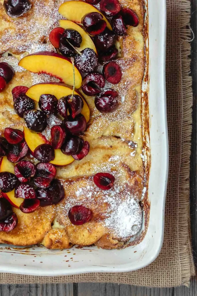 Challah Bread French Toast Casserole Recipe