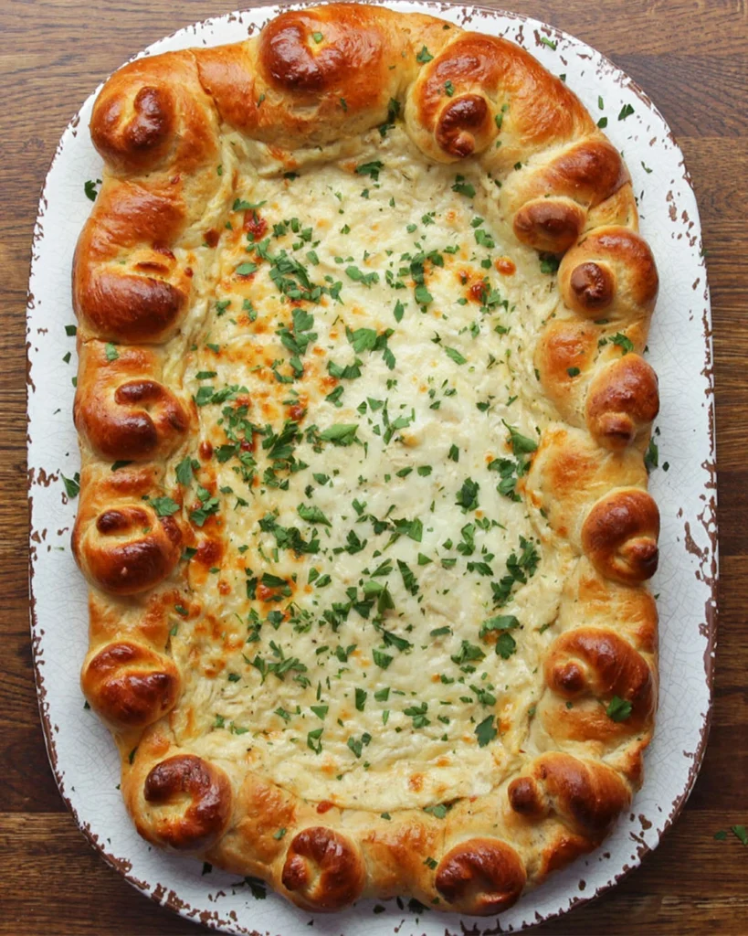 Chicken Alfredo Bread Bowl Recipe