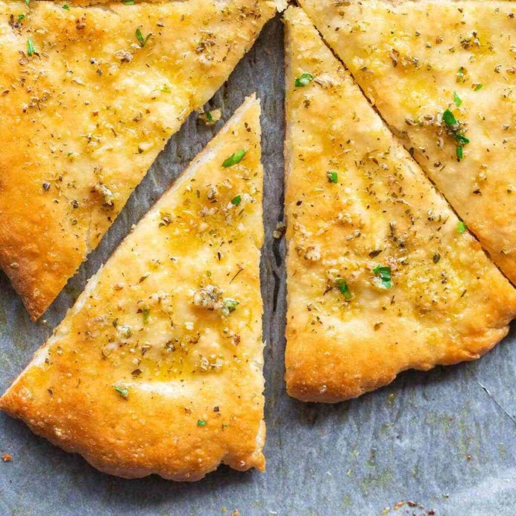 Pizza on Garlic Bread Recipe