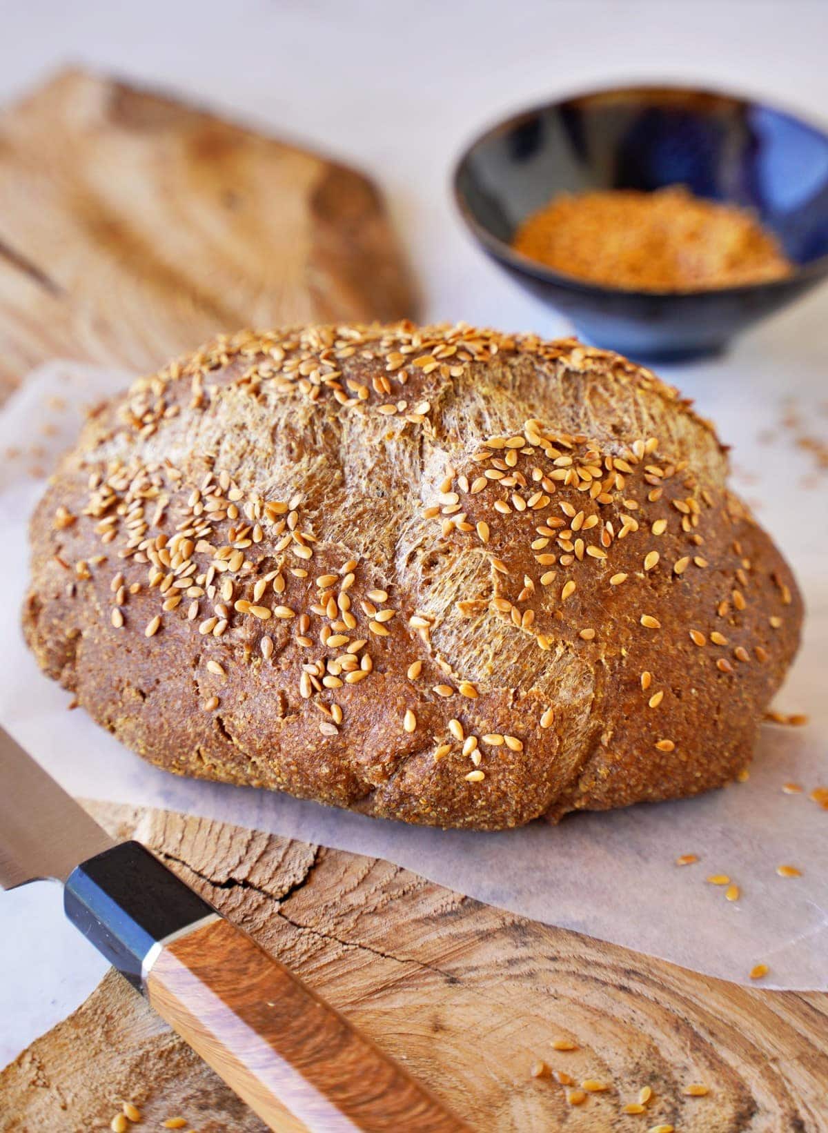 Flax Seeds Bread Recipe