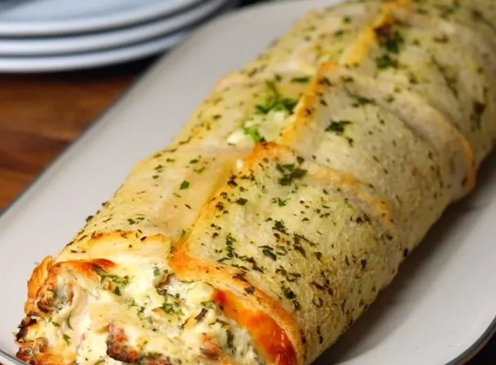 Chicken Alfredo Bread Bowl Recipe