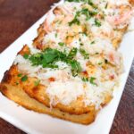 Cheesy Crab Garlic Bread Recipe