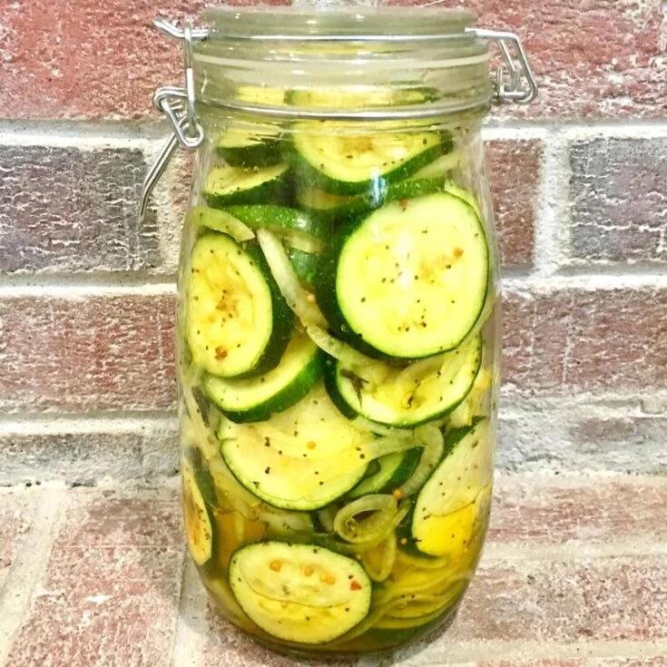 Bread and Butter Zucchini Pickles Recipe