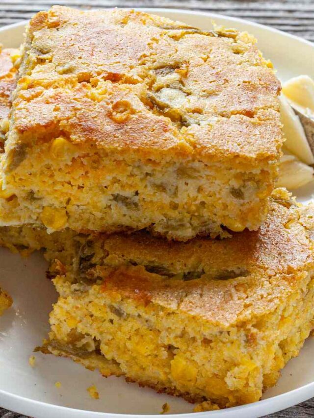 Green Chile Corn Bread Recipe