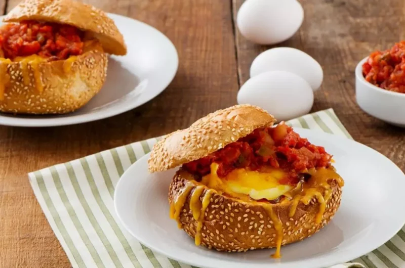 Baked Egg in Bread Recipe