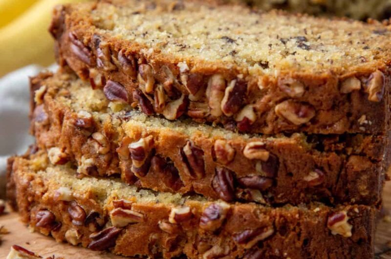 Banana Nut Bread Recipe With Pecans