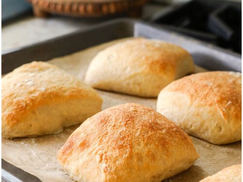 Ciabatta Bread Rolls Recipe