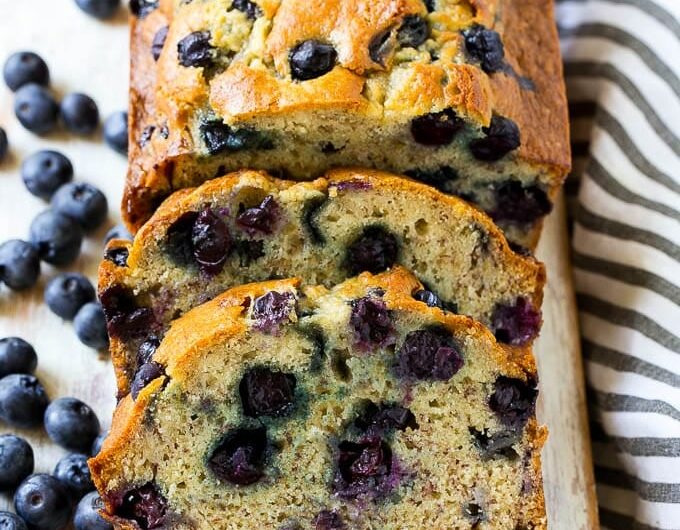 Banana and Blueberry Bread Recipe