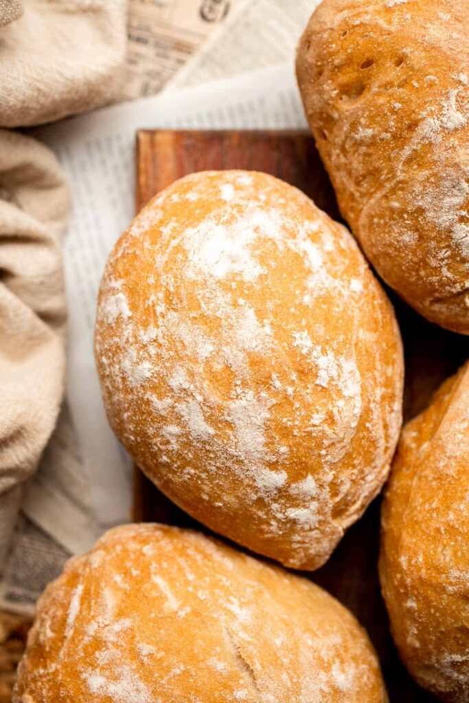 Ciabatta Bread Rolls Recipe
