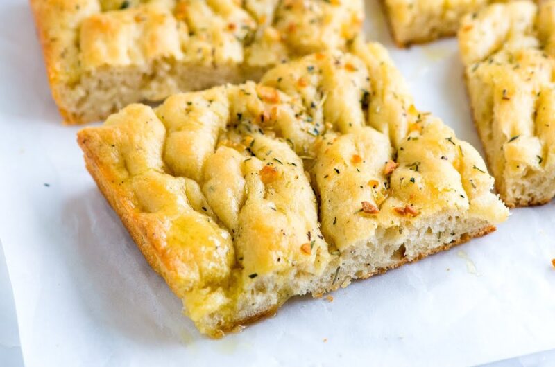 Garlic Focaccia Bread Recipe