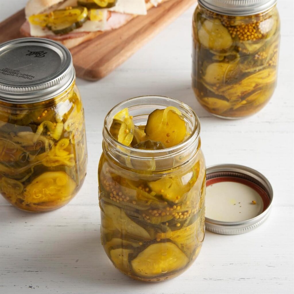 Bread and Butter Pickled Cucumber Recipe