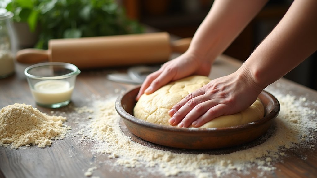 activate yeast knead dough