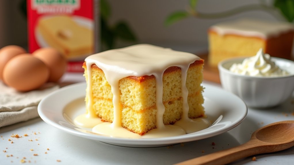 bake tres leches cake