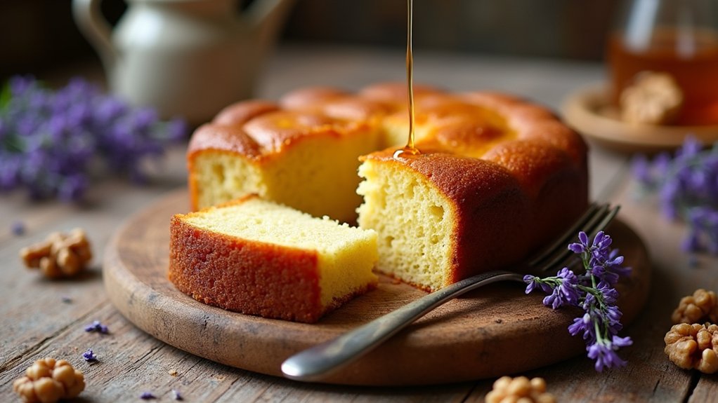 baking honey cake together