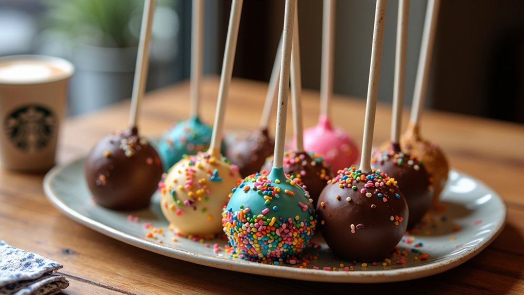 cake pops serving suggestions