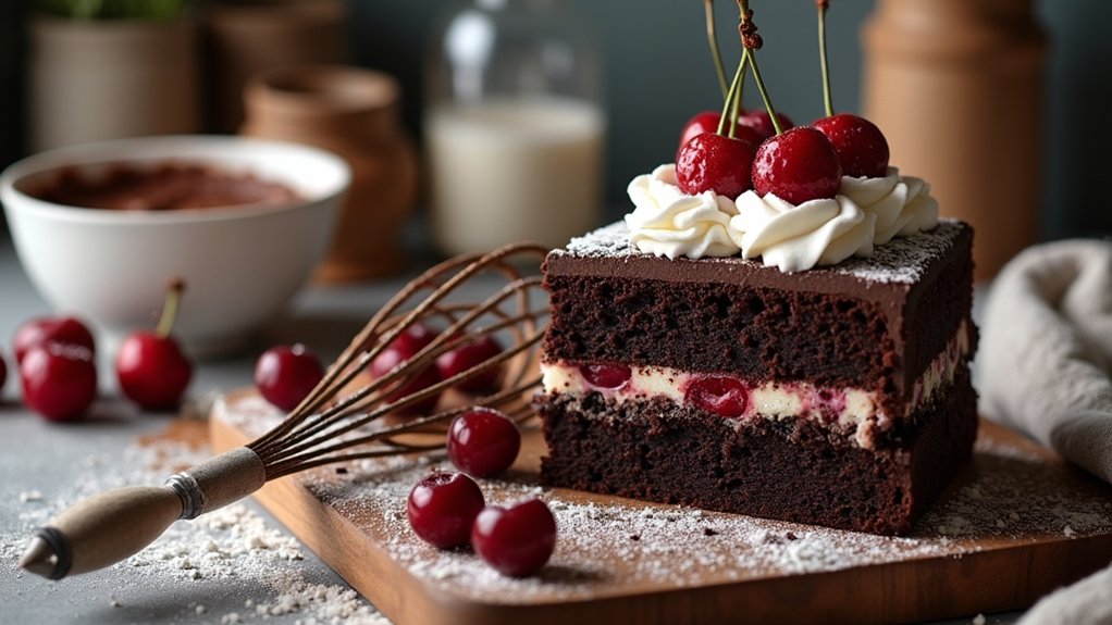 cooking black forest cake