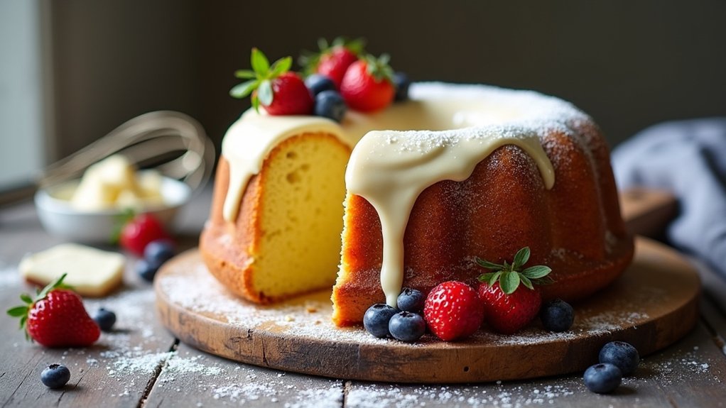 creamy moist pound cake