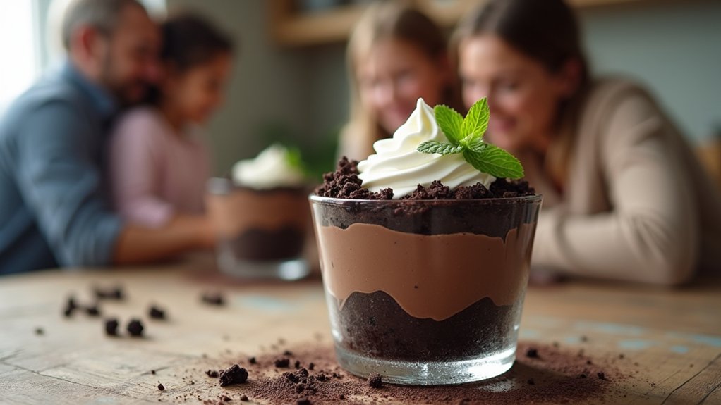 creative healthier dirt cake