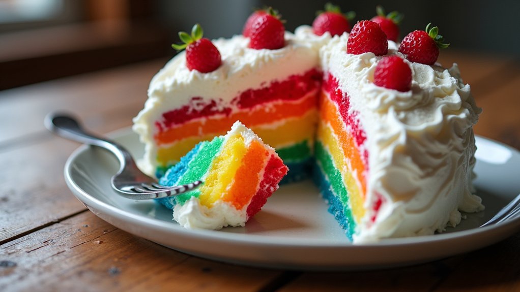 creative jello poke cake