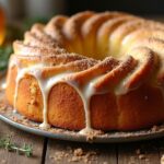 delicious honey bun cake