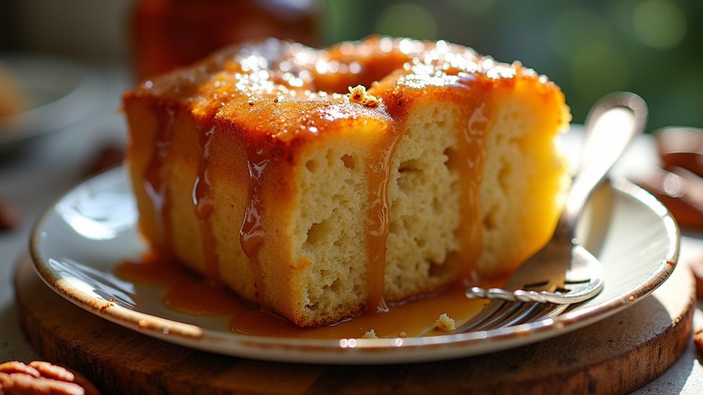 delicious honey bun cake