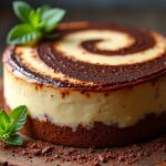 delicious swirled marble cake