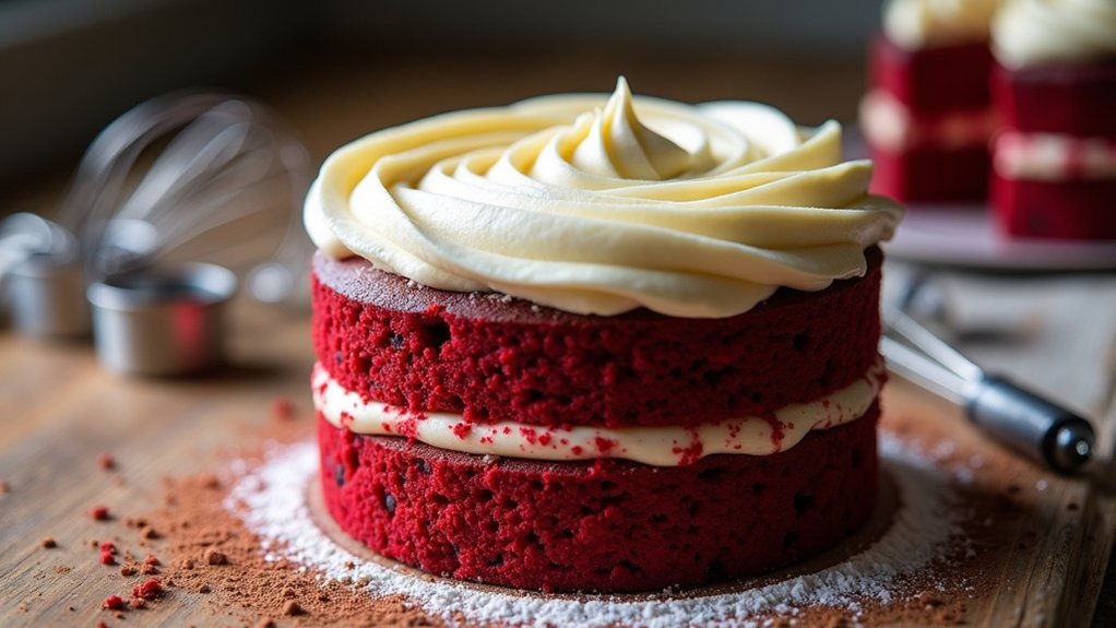 deliciously vibrant red velvet
