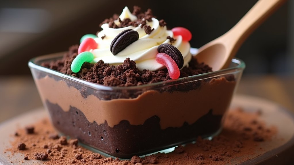 dirt cake preparation steps