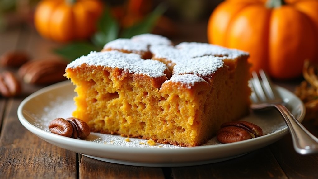 effortless pumpkin dump cake