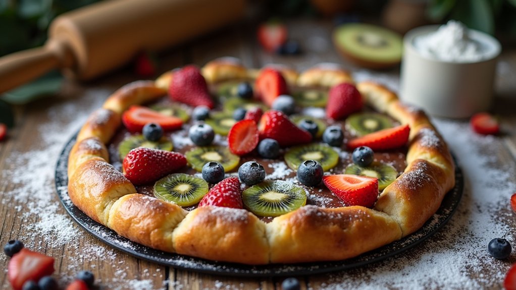 evolution of dessert pizza