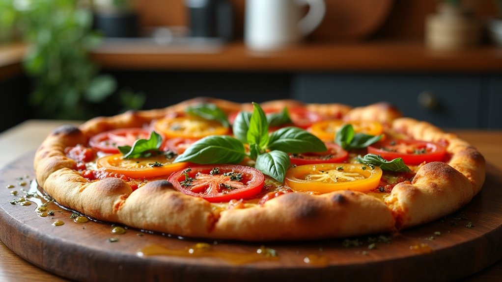 flavorful vegetable pizza creation