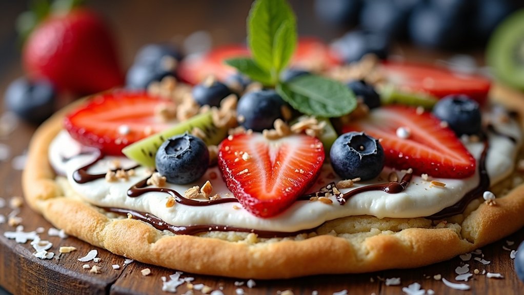 healthy dessert pizza options