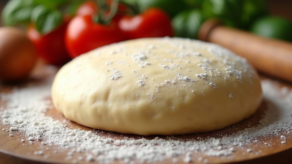 homemade italian pizza dough