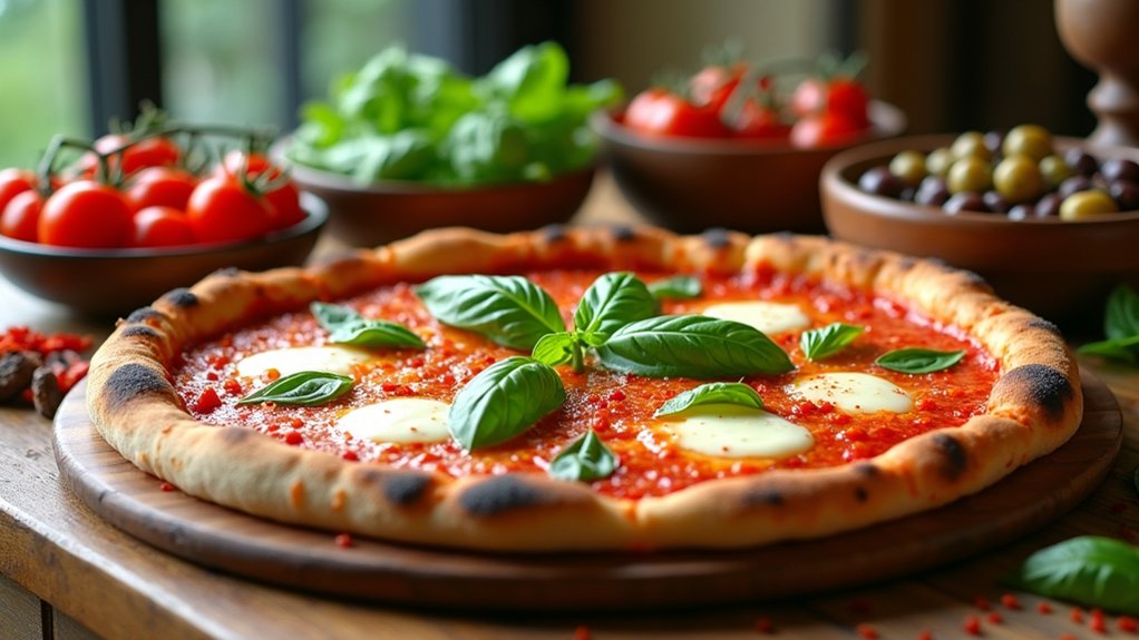 homemade pizza customizable toppings