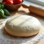 homemade simple pizza dough