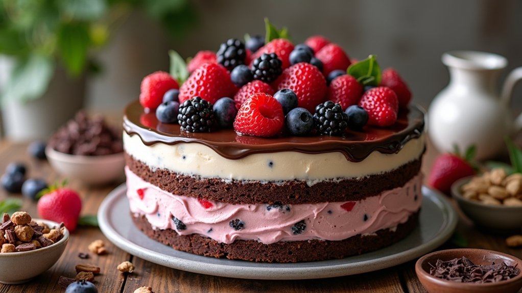 ice cream cake nutrition