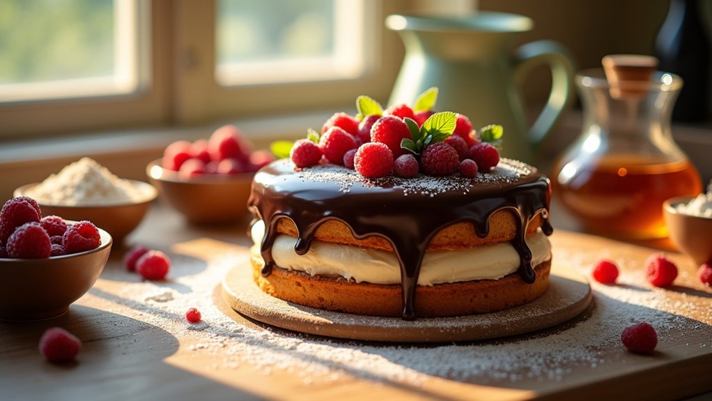 moist and fluffy cake