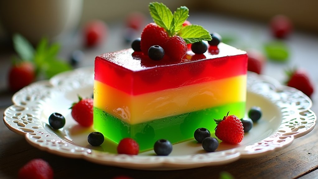 nostalgic jello cake creativity