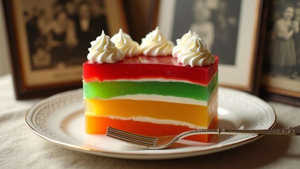 nostalgic jello cake evolution