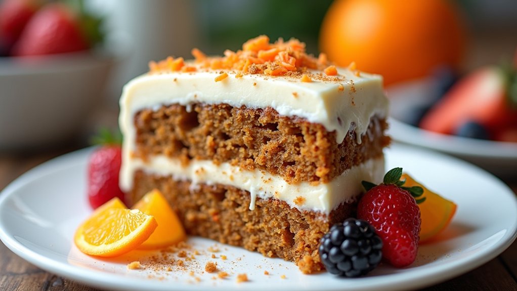 nutritional benefits of carrot cake
