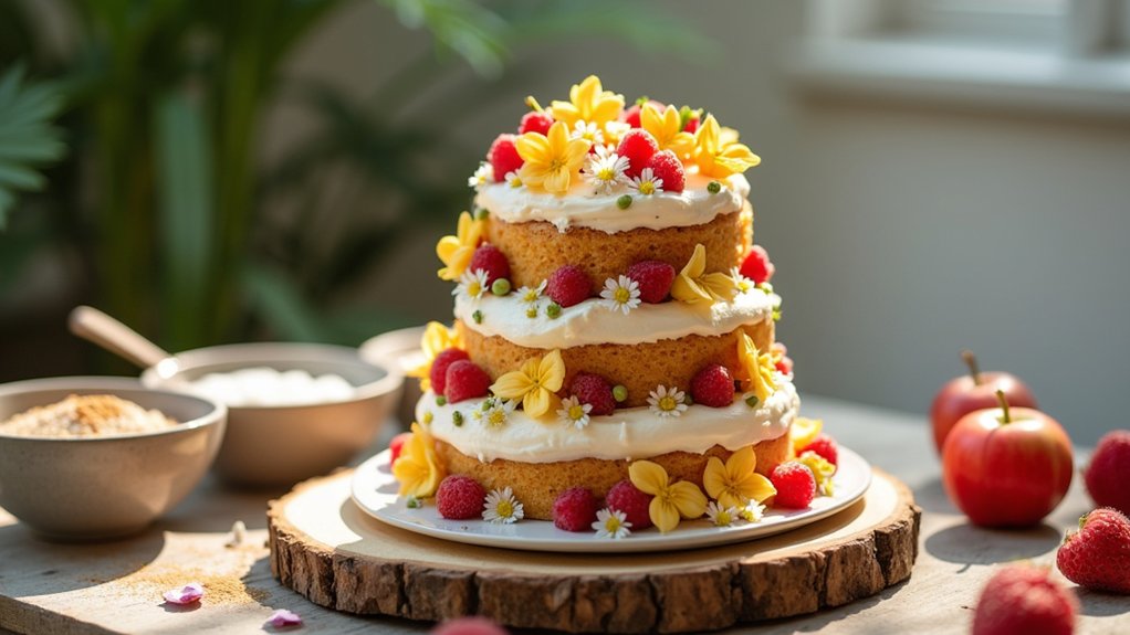 nutritional breakdown for cakes