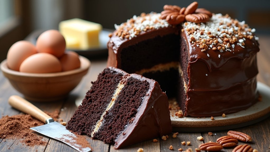 nutritional content of cake