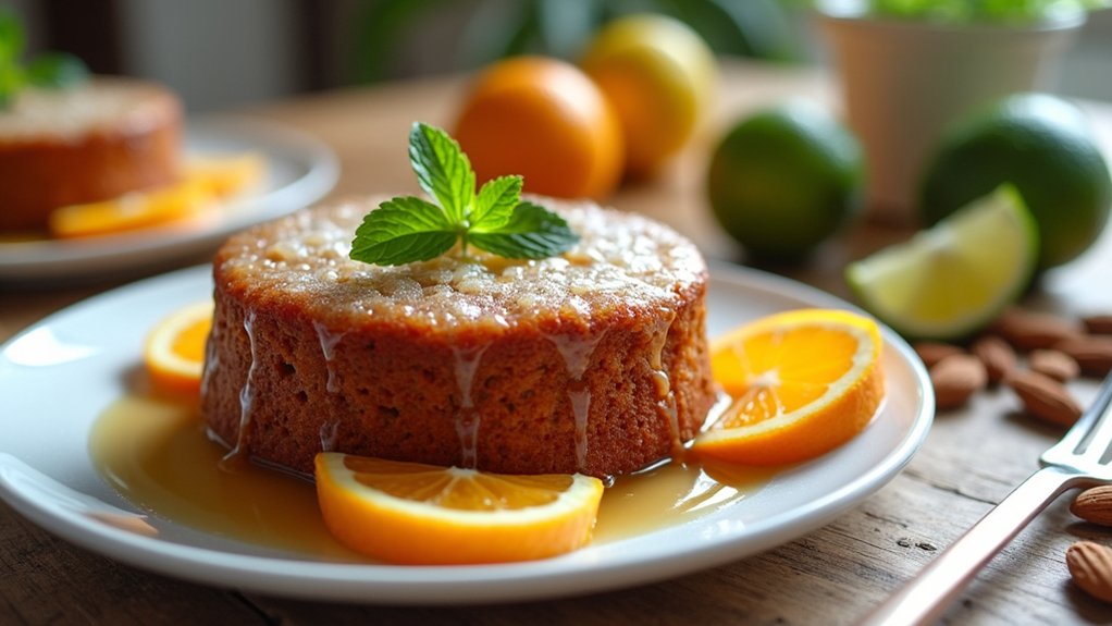 nutritional content of rum cake