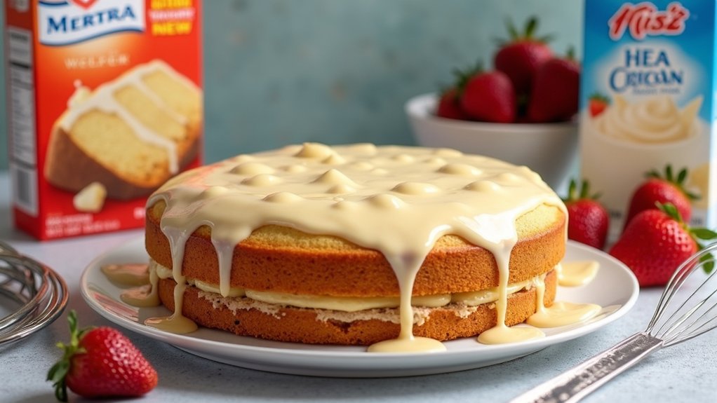 nutritional information for cake