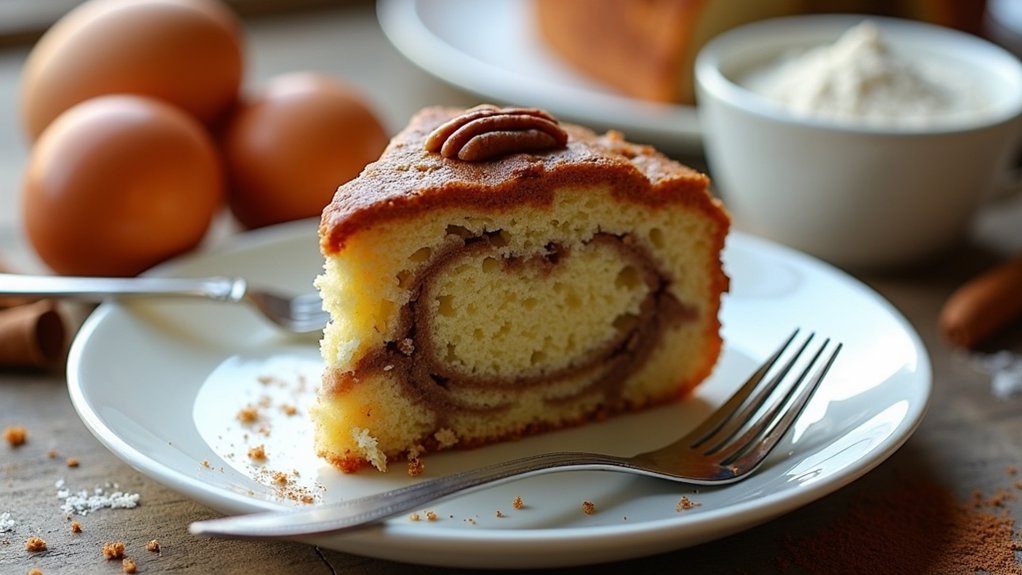 nutritional information for cake