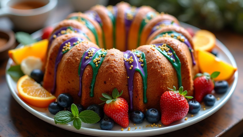 nutritional information for king cake