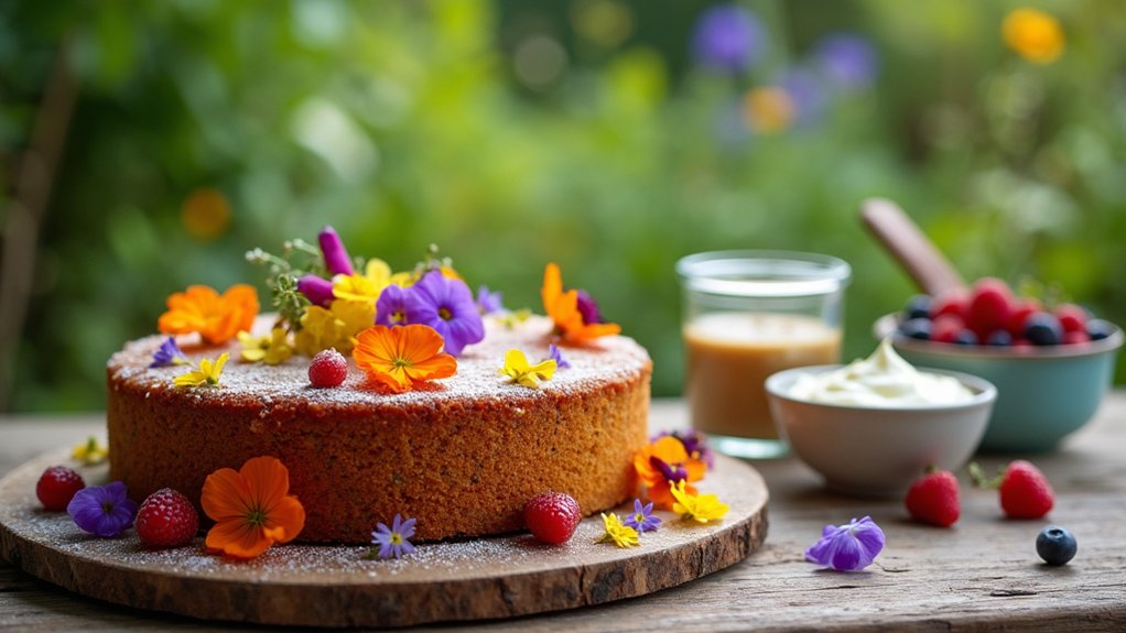 nutritional profile of cake