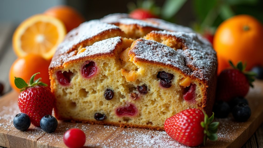 nutritional profile of cake